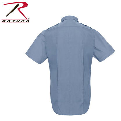 Rothco Short Sleeve Uniform Shirt Light Blue Size Small