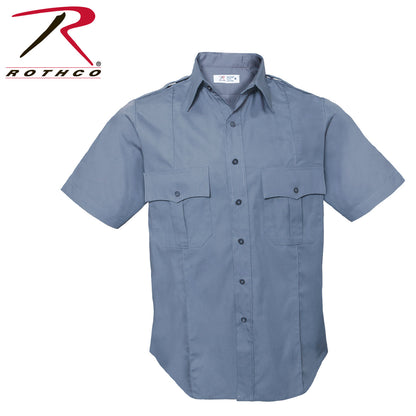 Rothco Short Sleeve Uniform Shirt in Light Blue, Size 3XL