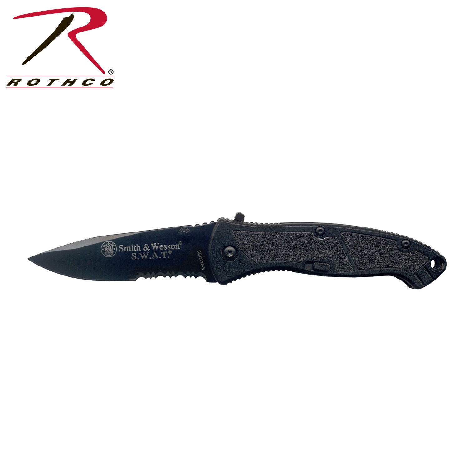 Smith & Wesson Medium SWAT Assisted Opening Knife Model 3094 with 3.25-Inch Combo Edge Blade