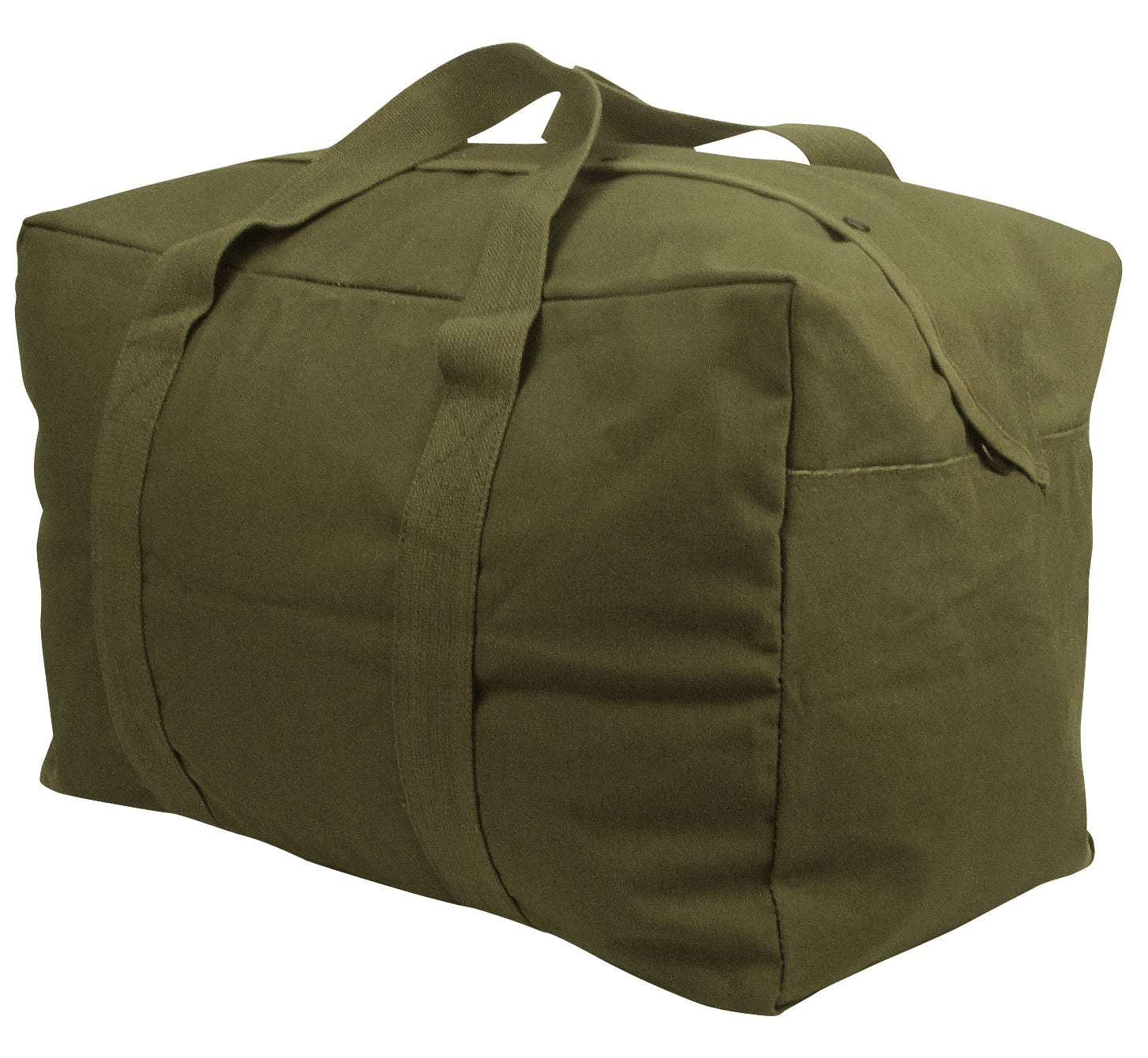 Rothco Canvas Parachute Cargo Bag Olive Drab 75L Heavy Duty Travel Duffle