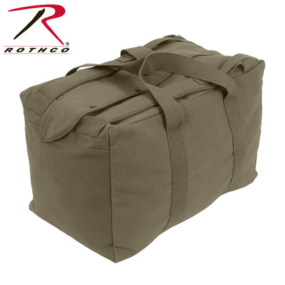 Rothco Tactical Canvas Cargo Bag / Backpack Olive Drab - Heavyweight Durable Gear Storage