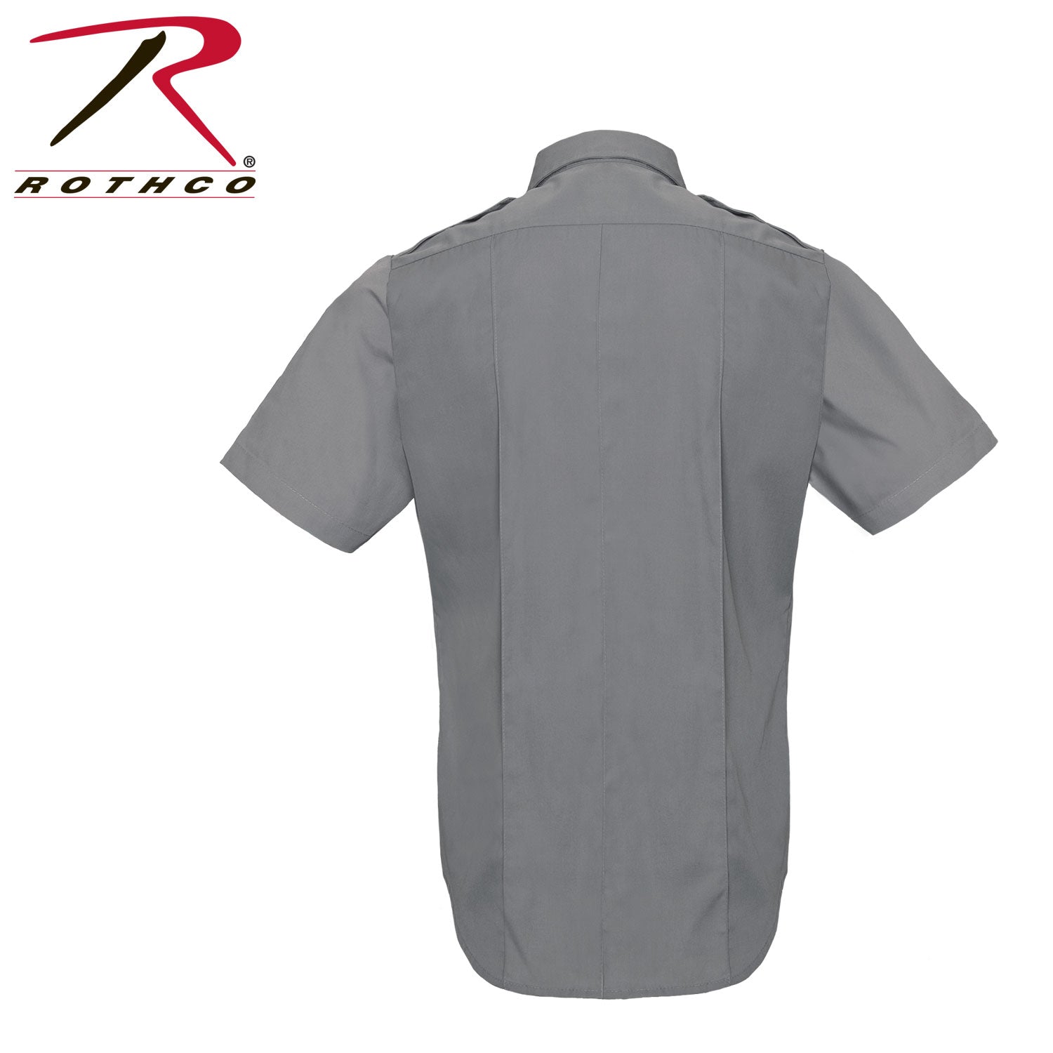 Rothco Short Sleeve Uniform Shirt - Grey Size XL