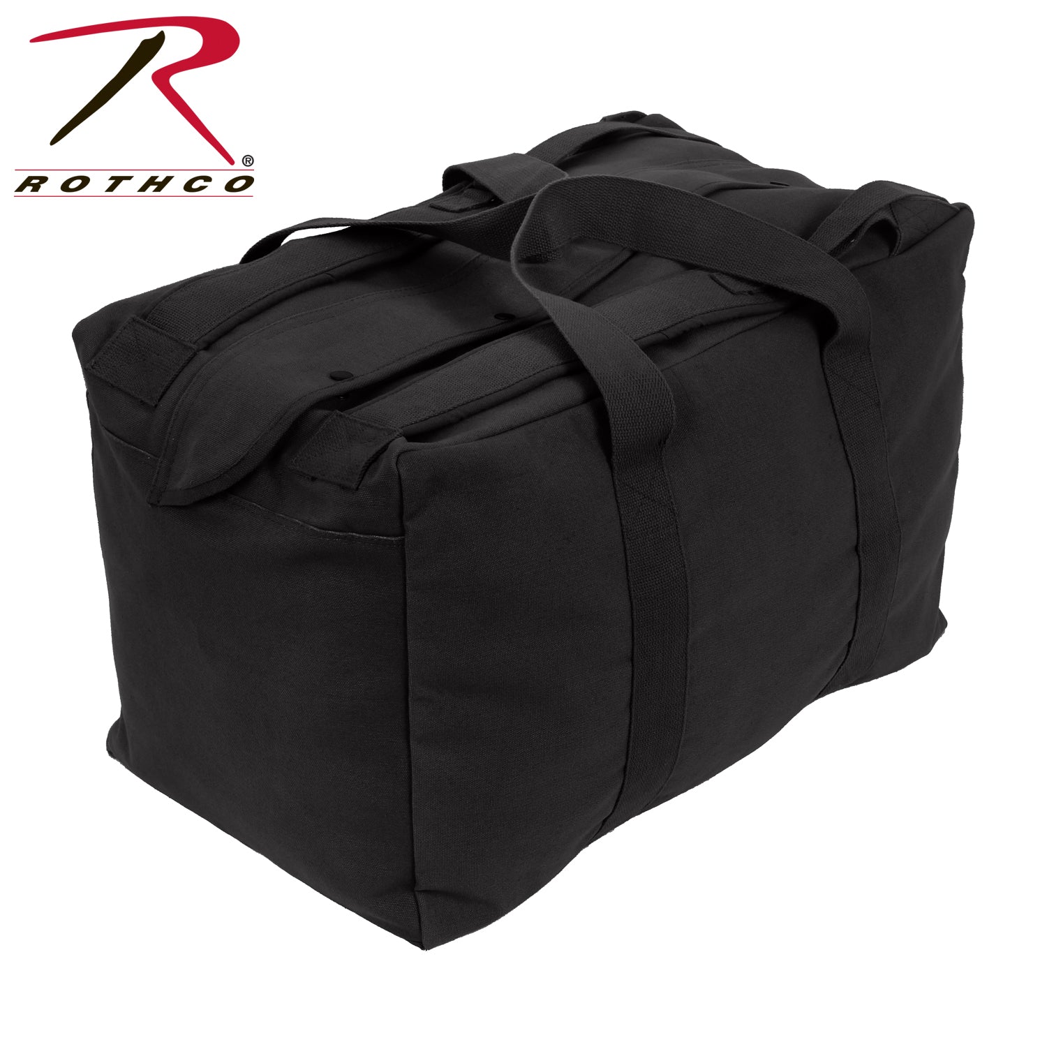 Rothco Tactical Canvas Cargo Bag / Backpack Black, Part Number 3125-BK