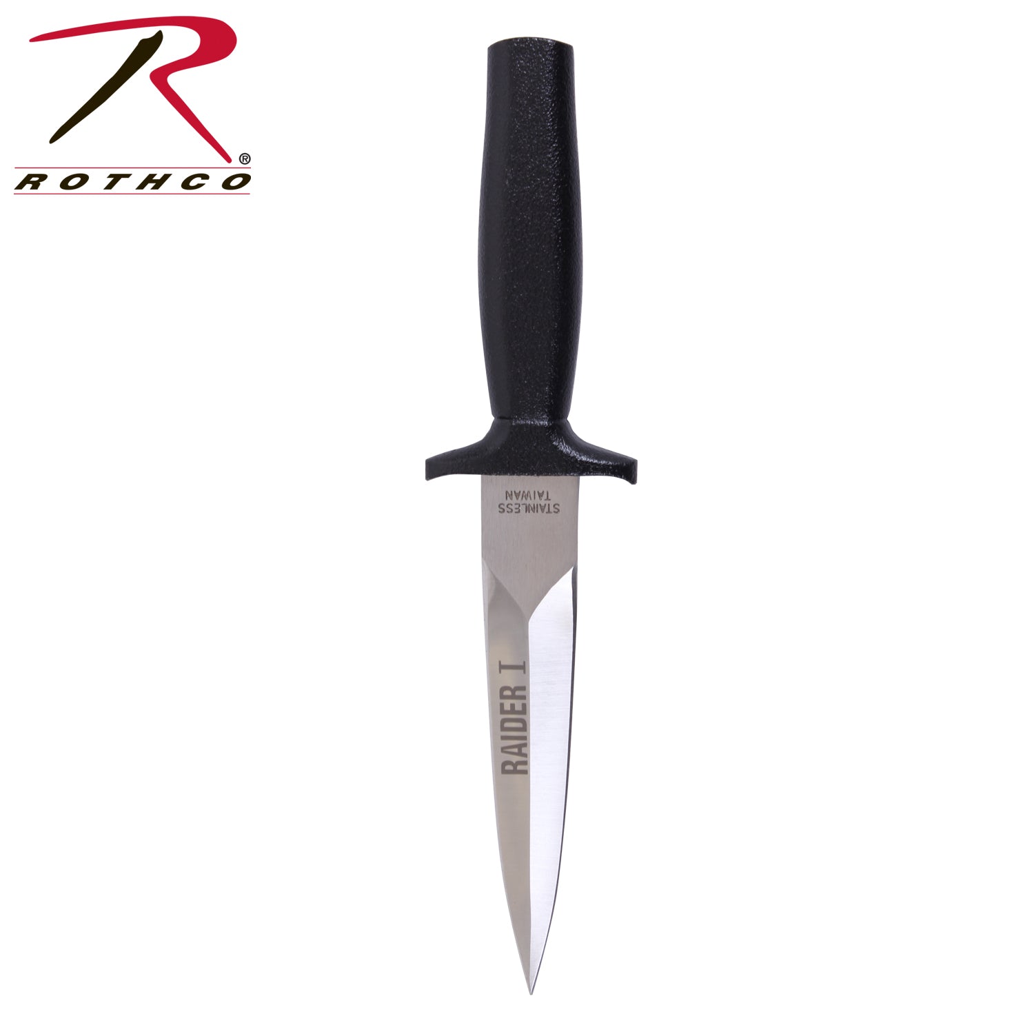 Rothco Raider I Boot Knife (Part No. 3037) with Stainless Steel Blade and Sheath