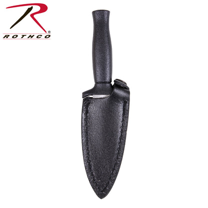 Rothco Raider II Boot Knife with Sheath - 3-Inch Stainless Steel Blade, 6.5 Inches Overall