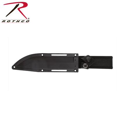 Smith & Wesson Ultimate Survival Knife 7 Inches - Durable Steel Blade with Ergonomic Rubber Handle