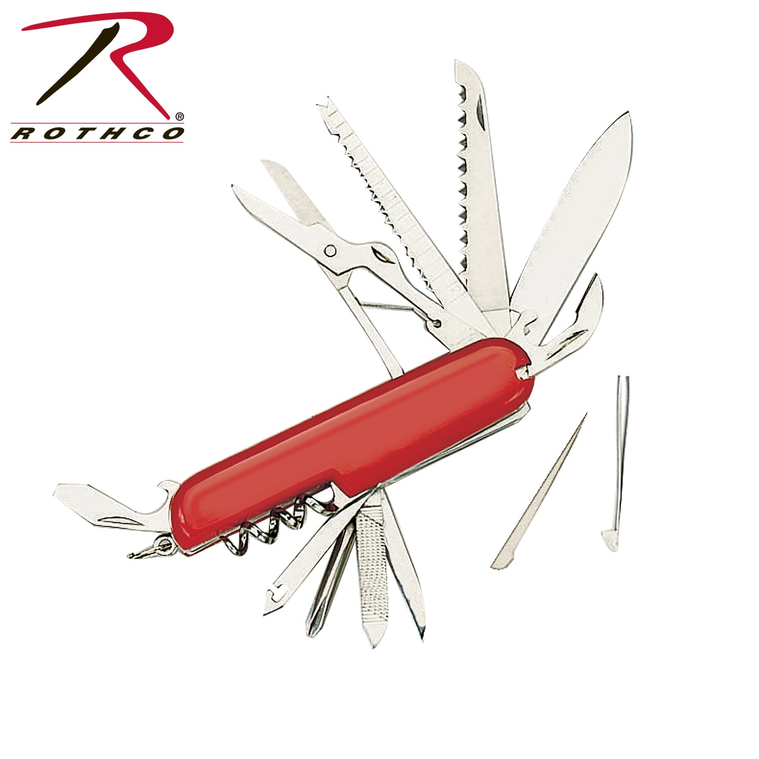 Rothco Multi-Function Pocket Knife Part Number 3202 – All-in-One Camping and EDC Tool
