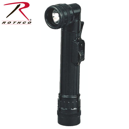 Rothco Mini Army Style Flashlight Black - Compact Waterproof Emergency Camping Light with Multi-Mode Switch and Signal Function