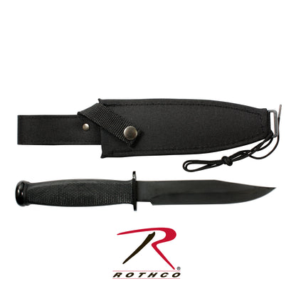 Rothco Vietnam Combat Knife Part 3250 with 6.25-Inch Blade and Nylon Sheath