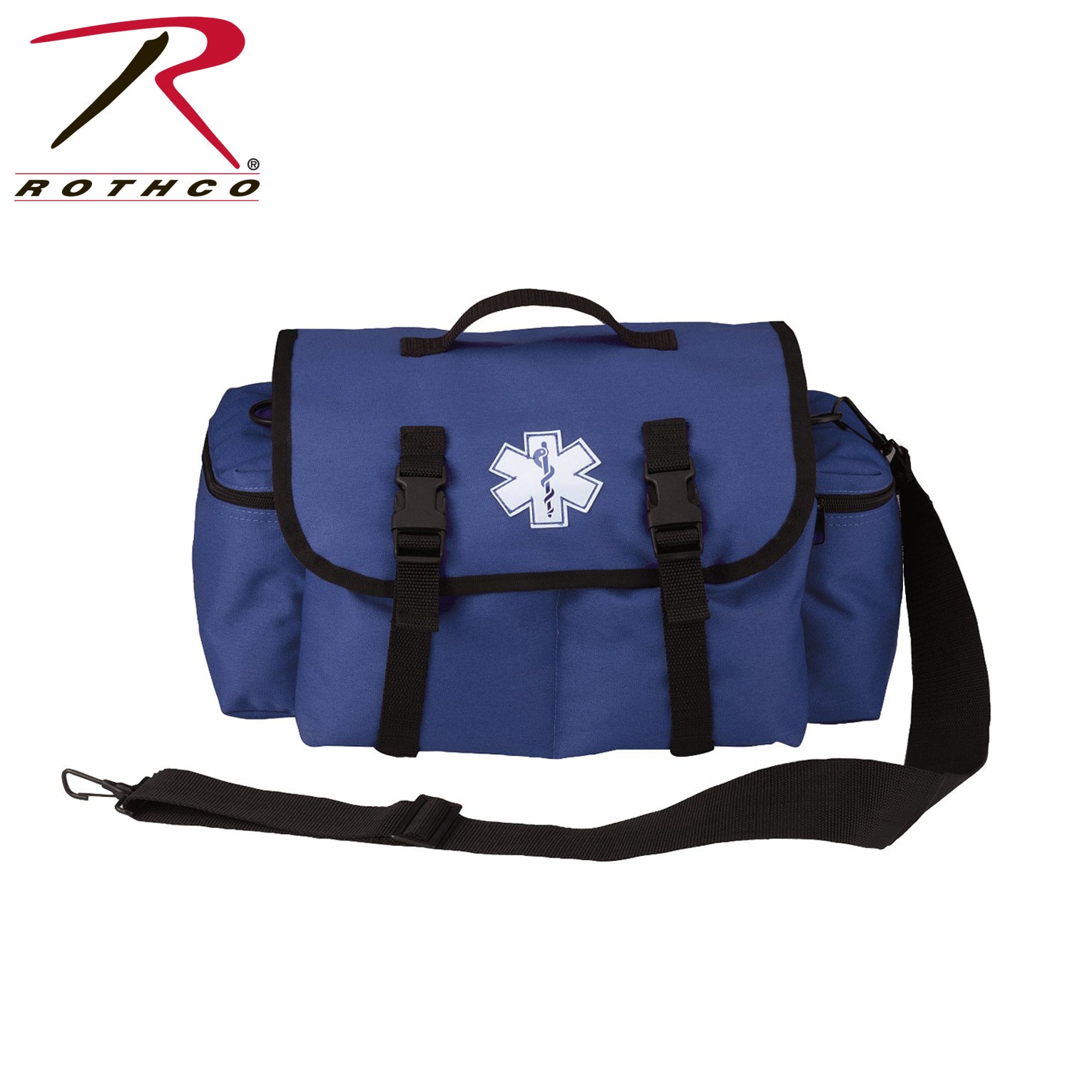Rothco Medical Rescue Response Bag Blue with Ample Storage and Reflective Star of Life