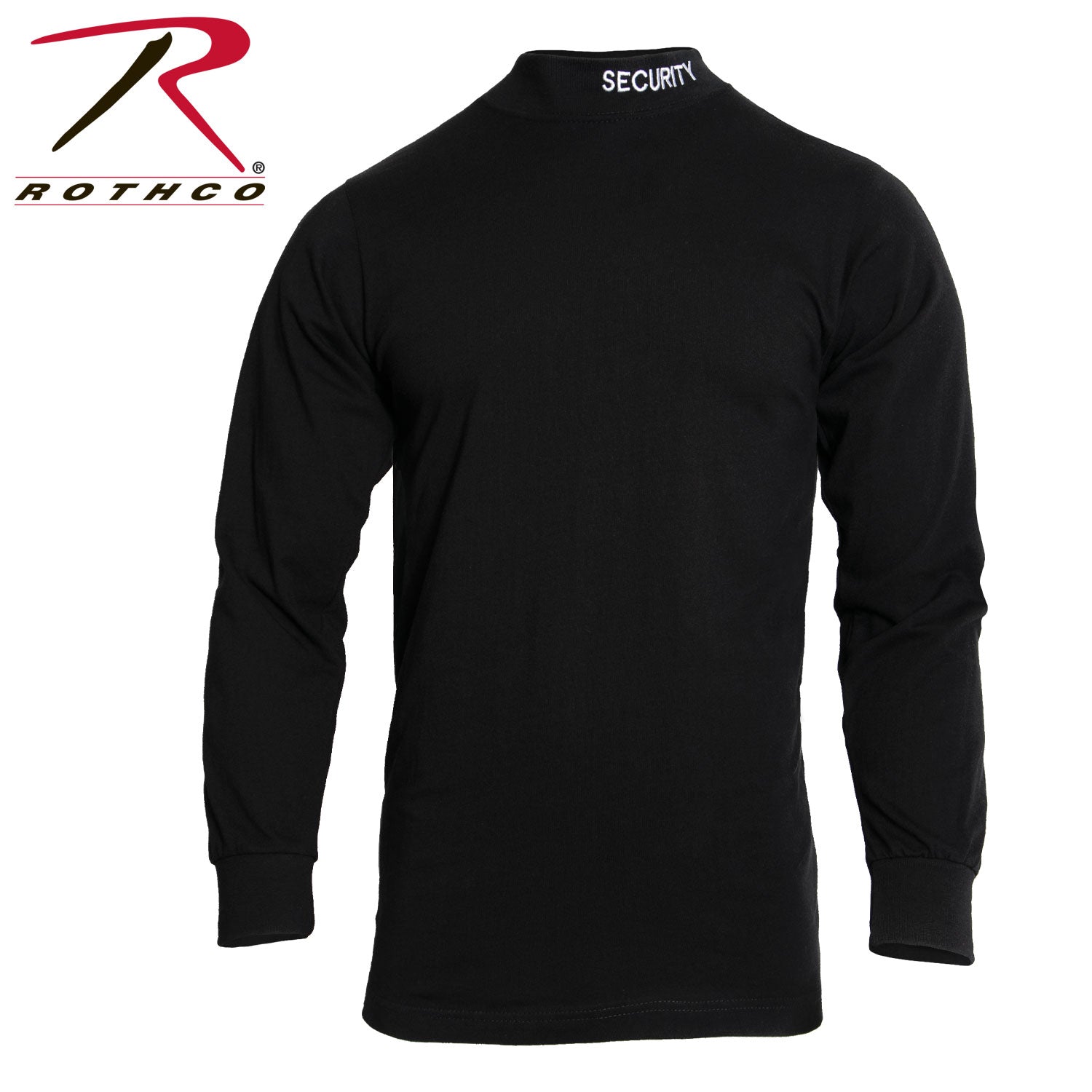 Rothco Security Mock Turtleneck Size 3XL - Comfortable Cotton Base Layer for Law Enforcement and Security Professionals