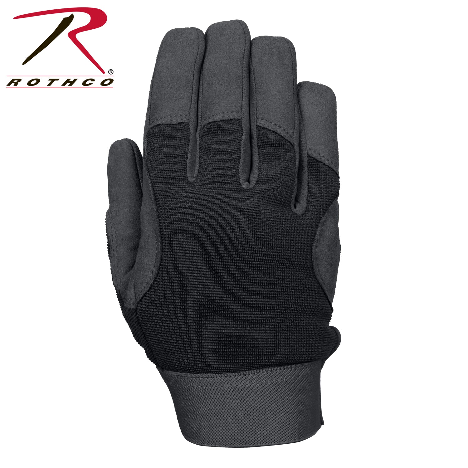 Rothco Mechanics Gloves Black Size Small - Enhanced Grip and Impact Protection