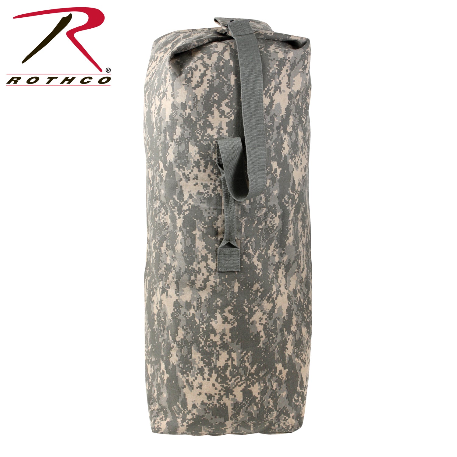 Rothco Heavyweight Top Load Canvas Duffle Bag ACU Digital Camo, 25 Inch x 42 Inch