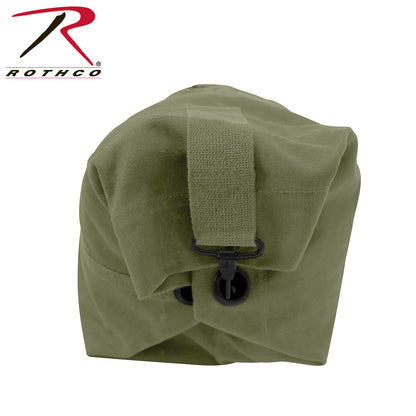 Rothco G.I. Style Canvas Double Strap Duffle Bag Olive Drab – 89.6L Heavy-Duty Military Bag for Travel and Outdoor Adventures