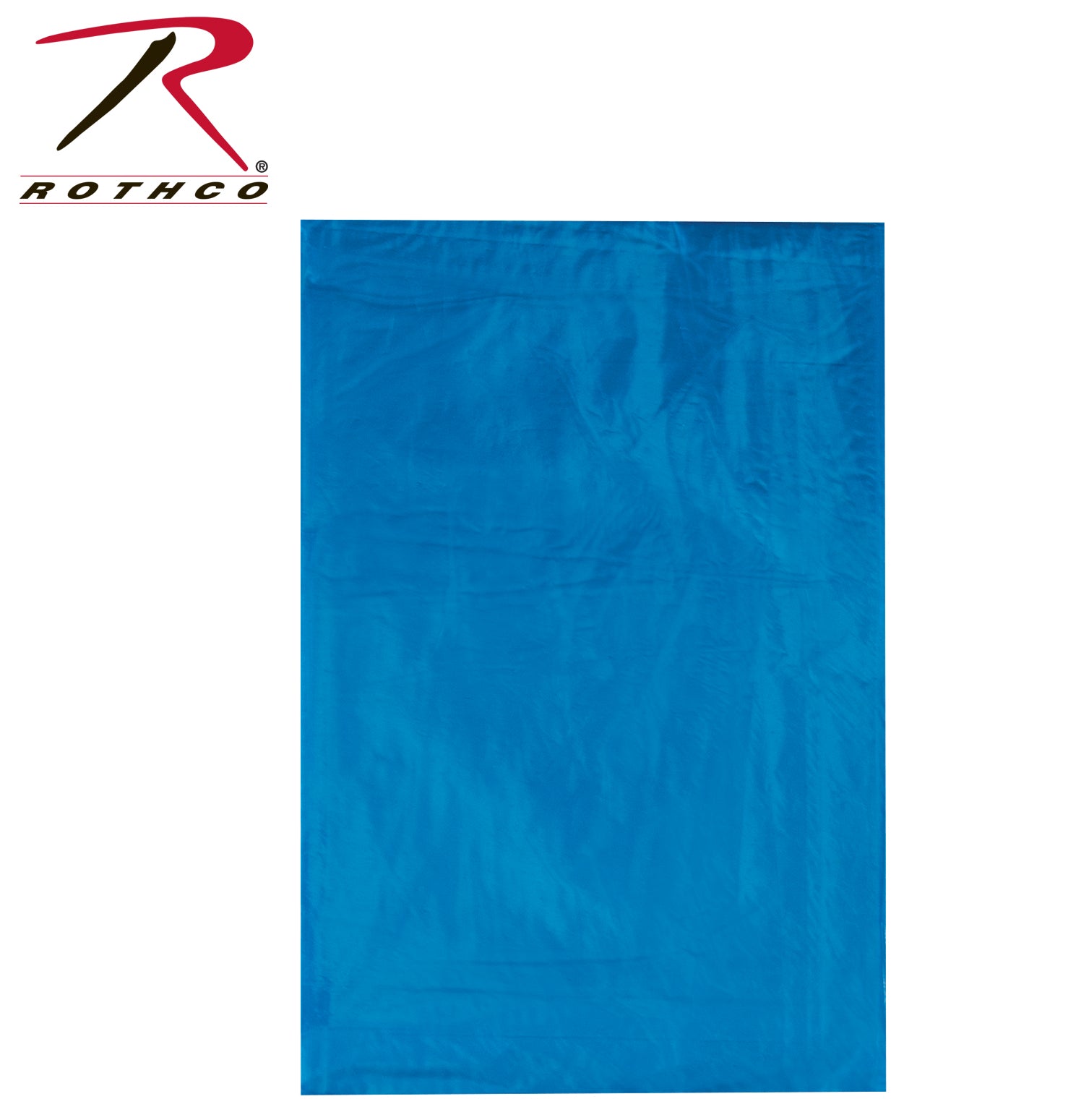 Rothco All Weather Emergency Rain Poncho Blue - Lightweight Waterproof Protection