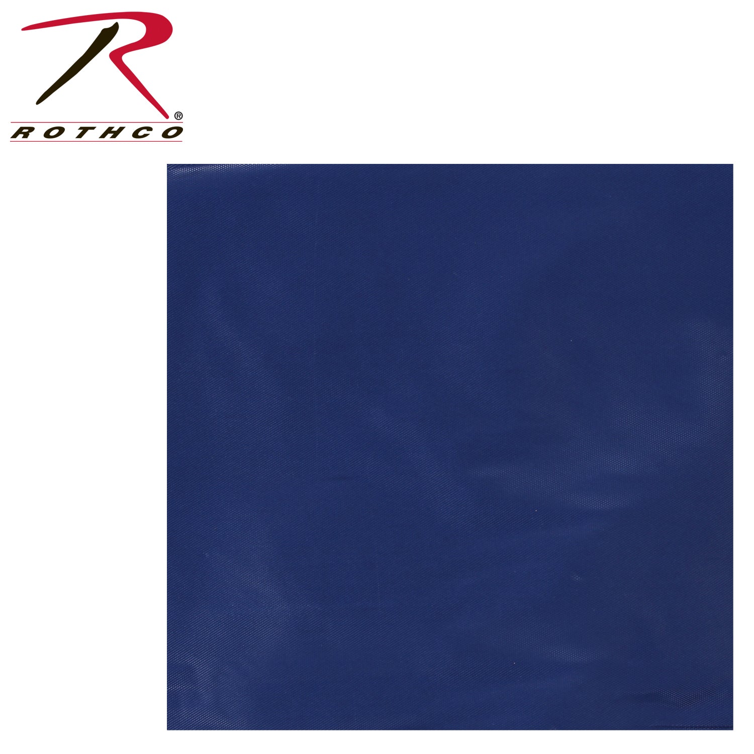 Rothco Navy Blue Waterproof Vinyl Rain Poncho with Hood – Part Number 3682-NB