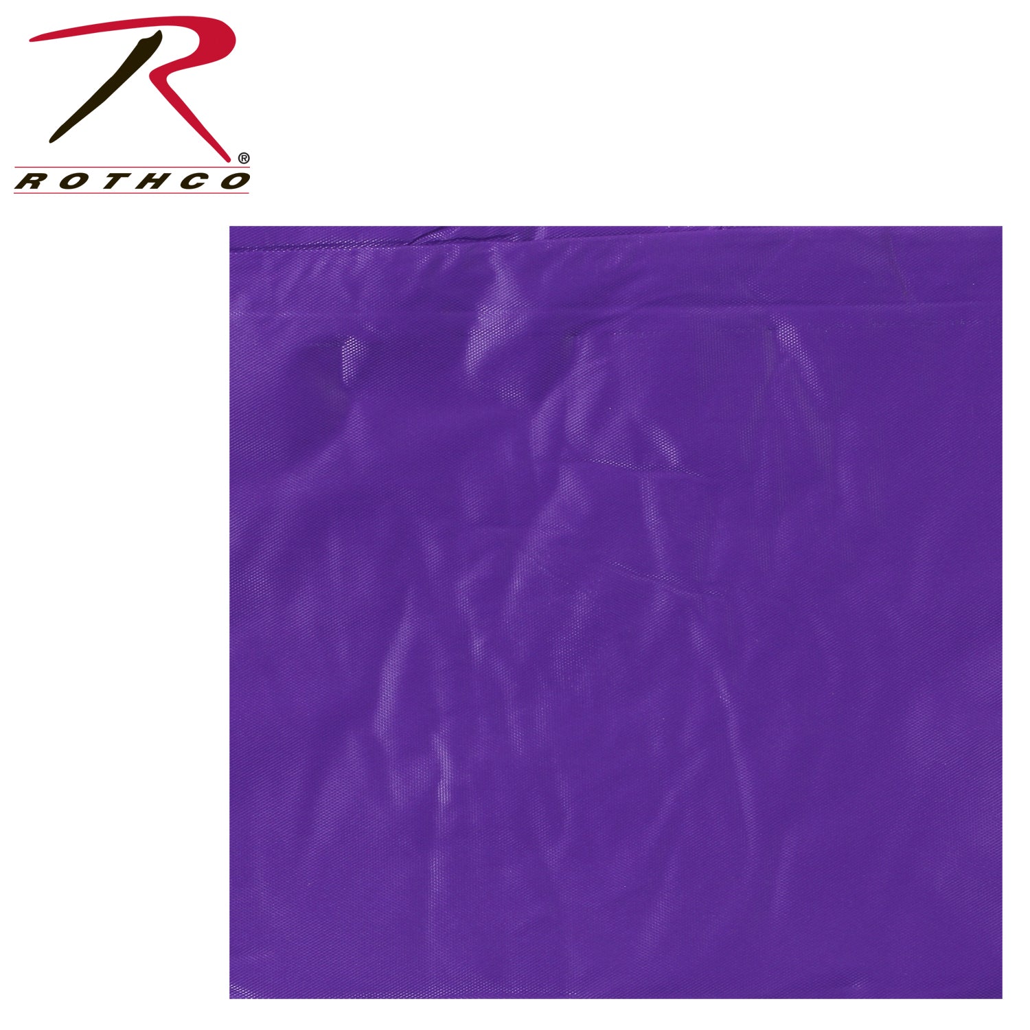 Rothco Purple Waterproof Vinyl Rain Poncho — Heavy-Duty Emergency Weather Protection