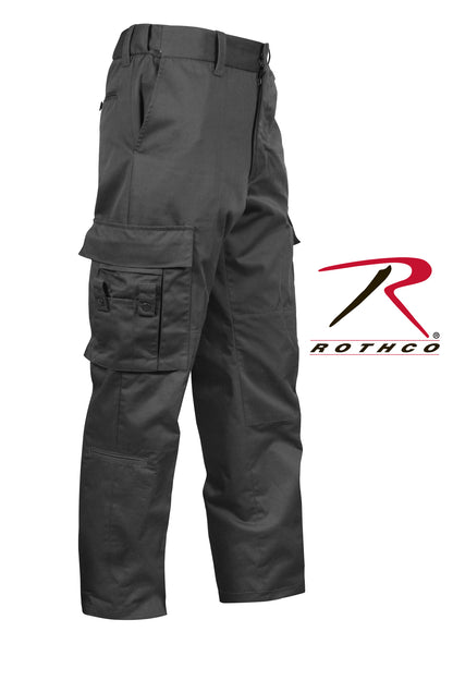 Rothco Deluxe EMT Paramedic Pants Black Size 34W x 32L – Durable and Comfortable Emergency Medical Technician Gear