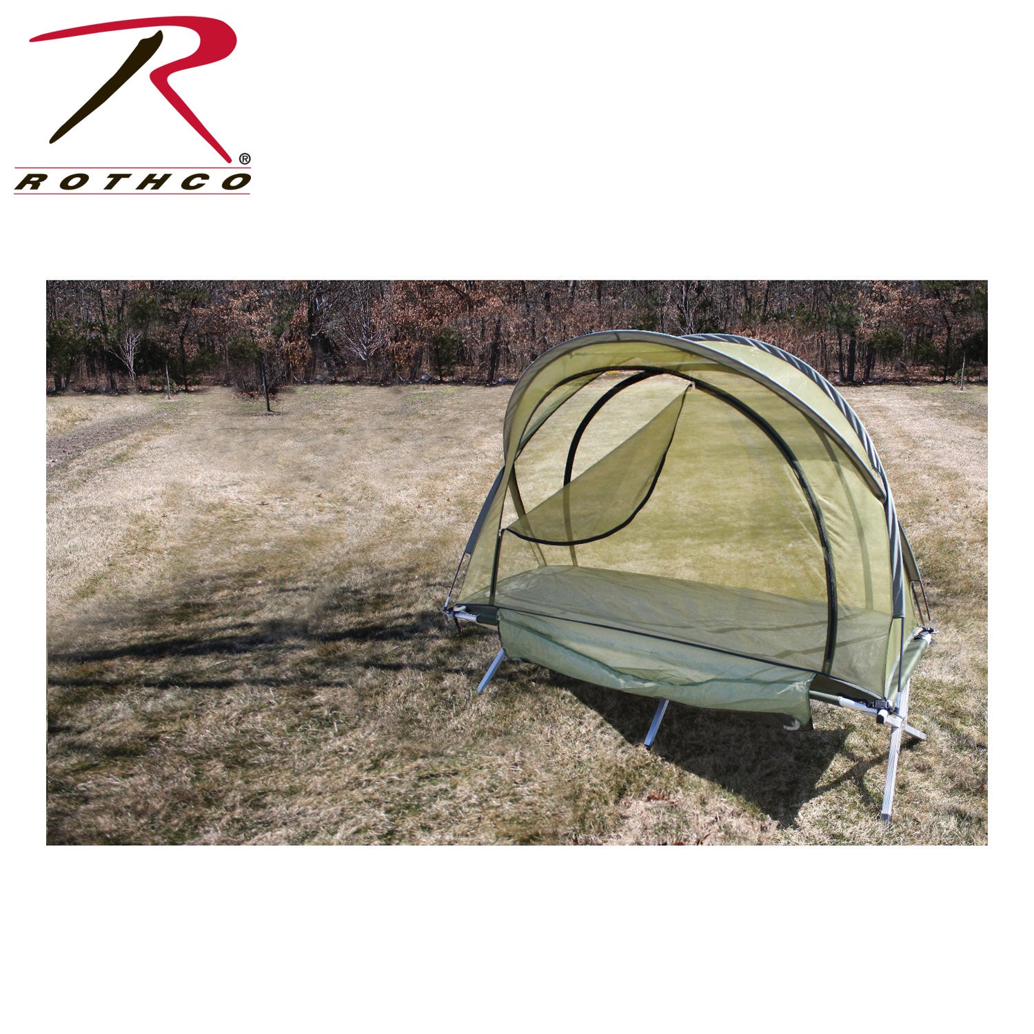 Rothco Free Standing Mosquito Net Tent – Lightweight Insect Protection for Camping and Outdoor Use
