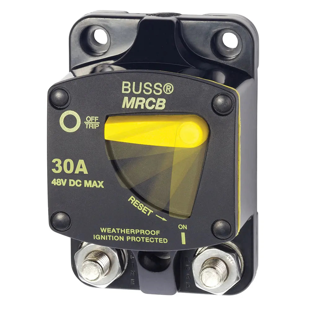 Blue Sea Systems 7136 187 Series 30 Amp Thermal Circuit Breaker for Marine and Automotive Applications