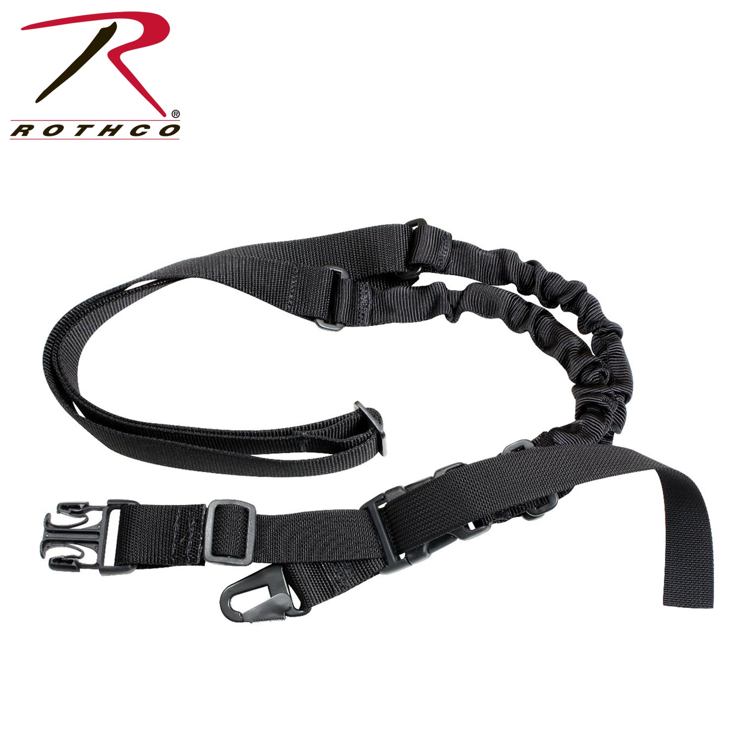 Rothco Tactical Single Point Rifle Sling Black - Part Number 4067