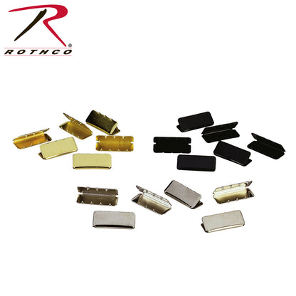Rothco Military Web Belt Tips Black – Part Number 4070
