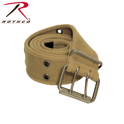 Rothco Vintage Double Prong Buckle Belt in Khaki, Size XL