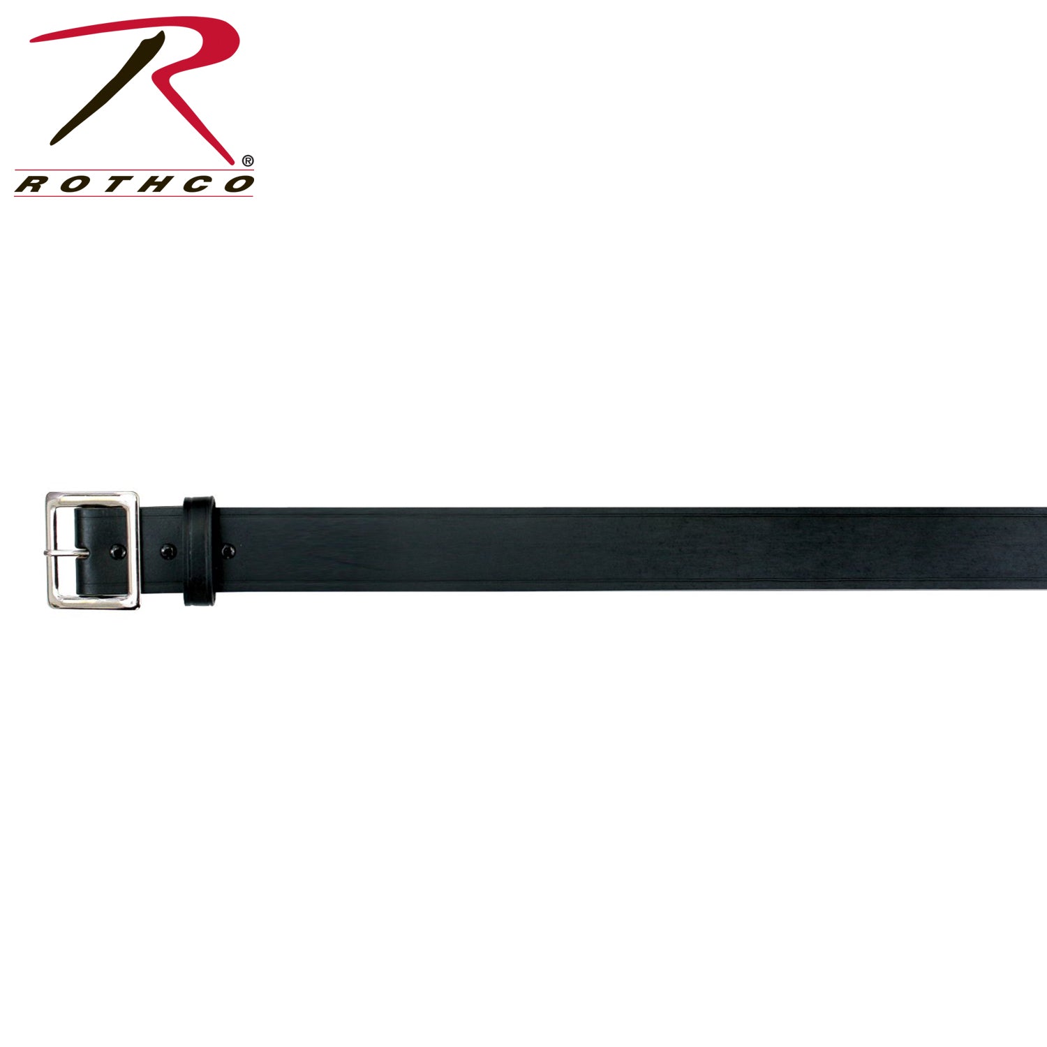 Rothco Bonded Leather Garrison Belt with Nickel Buckle, 1 1/4 inch Width for Waist Size 32