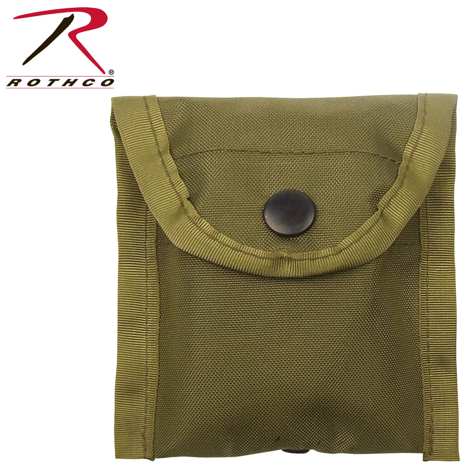Rothco Nylon Compass Pouch Model 408-OD – Water-Resistant 420D Oxford Nylon Case for Outdoor Navigation