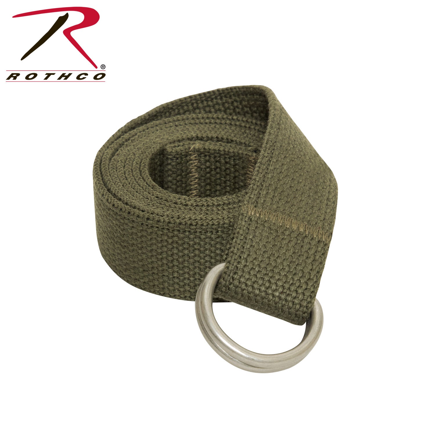 Rothco D-Ring Expedition Web Belt Olive Drab Size Medium