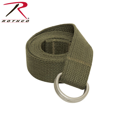 Rothco D-Ring Expedition Web Belt Olive Drab Size Medium