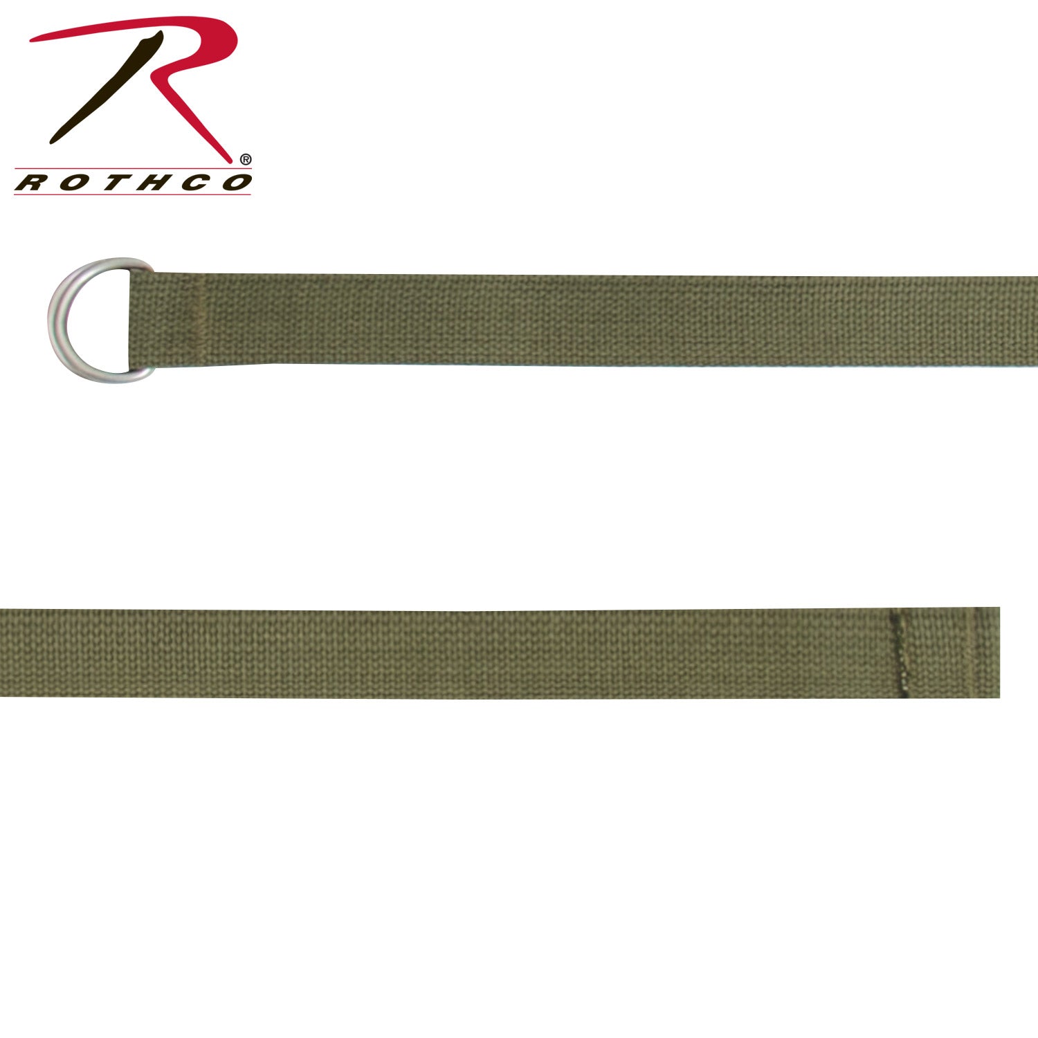 Rothco D-Ring Expedition Web Belt Olive Drab Size Medium