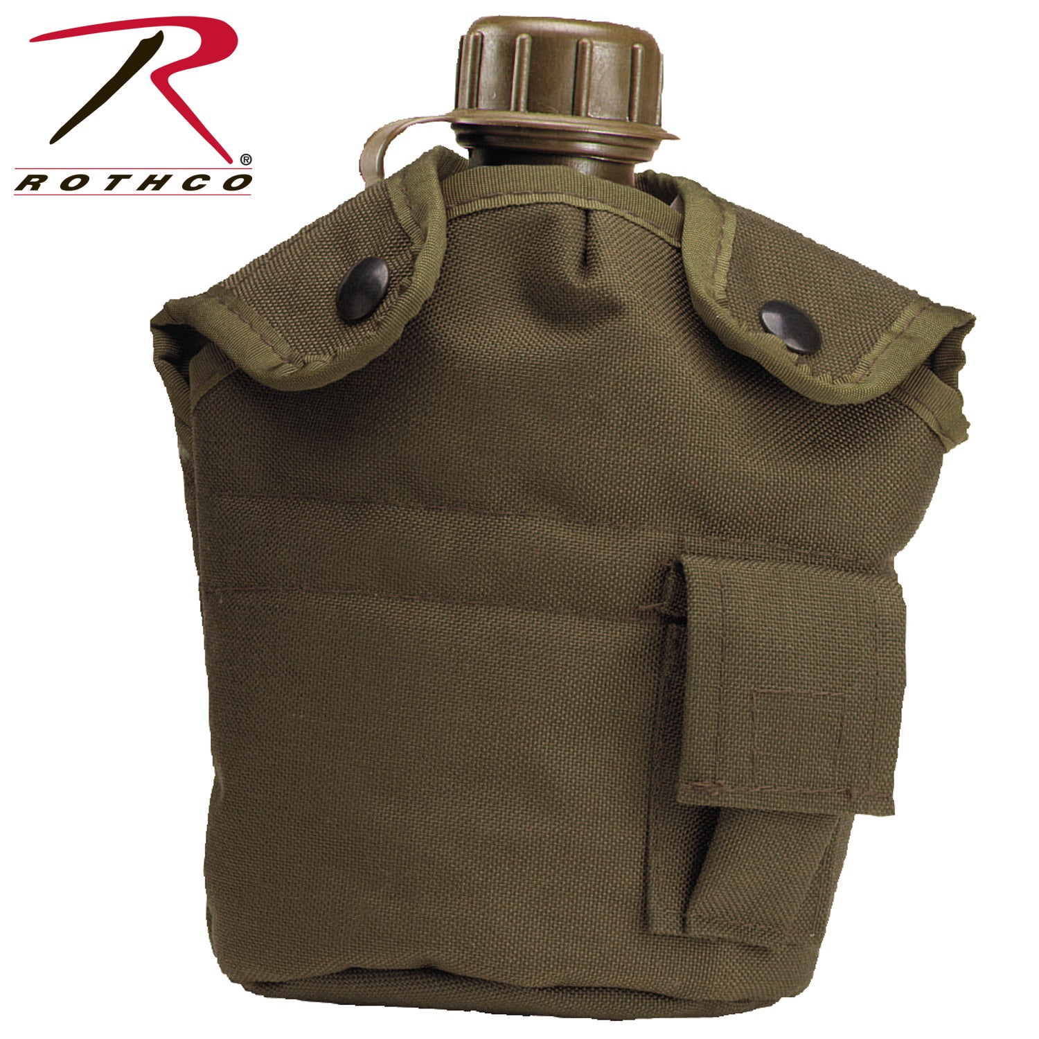 Rothco G.I. Type Enhanced Nylon 1 Qt. Canteen Cover Olive Drab