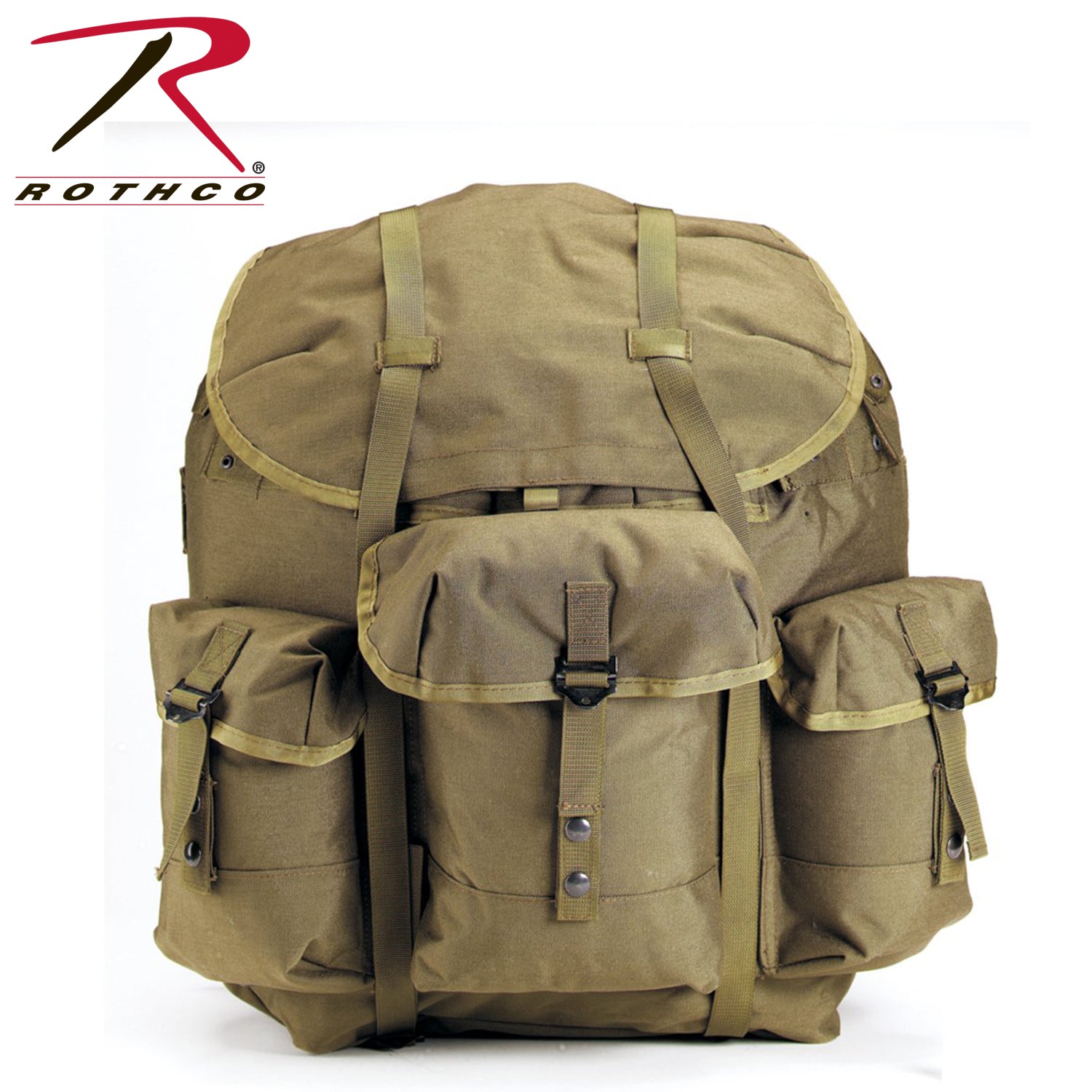 Rothco G.I. Type Enhanced Alice Pack with Frame – Durable Military-Style Backpack for Outdoor Adventures