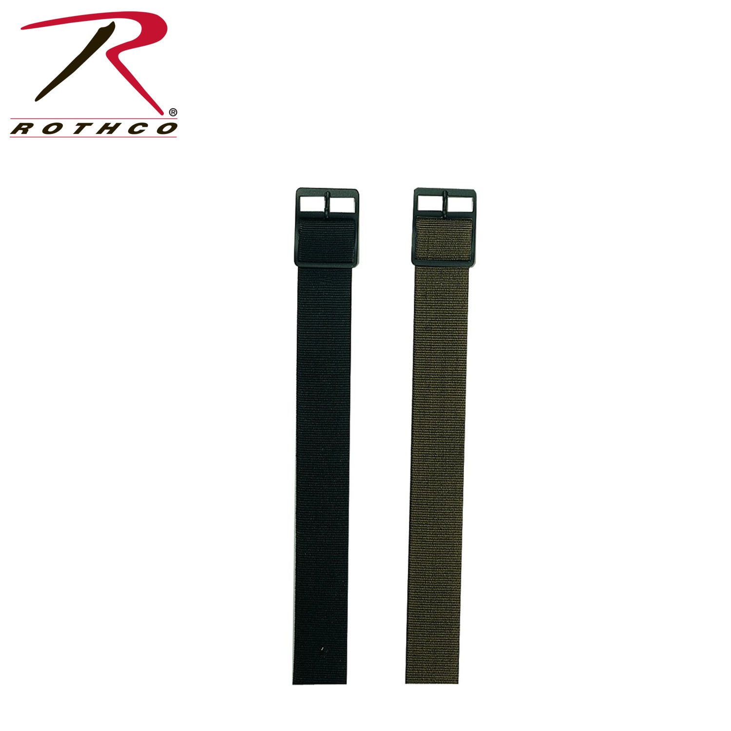 Rothco Military Watchband 4103-BK – Durable Nylon Strap for Military Watches