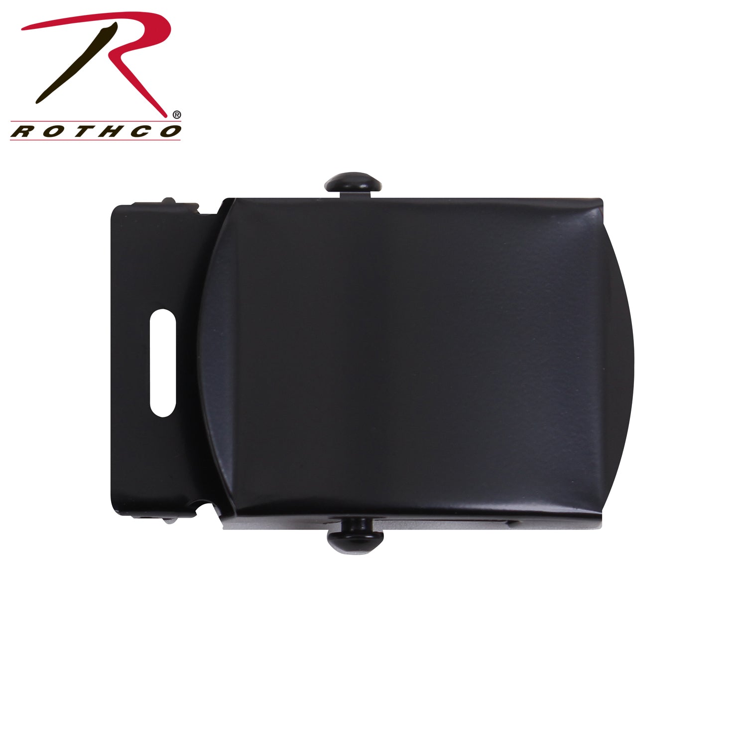 Rothco Web Belt Buckles Black - Durable Metal Replacement Buckle for Web Belts