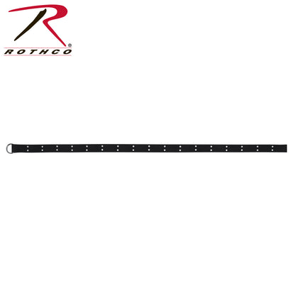 Rothco Vintage D-Ring Belt Black Size M – Durable 1.75 Inch Cotton Waist Belt with Classic Style