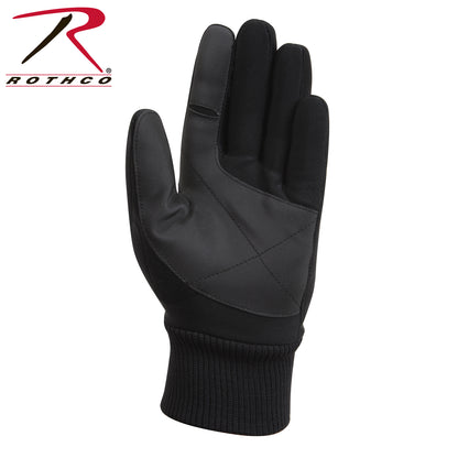 Rothco Soft Shell Gloves Size M - Waterproof and Windproof Tactical Gloves for Outdoor Activities