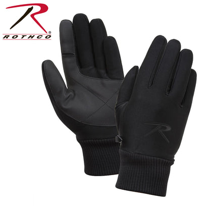 Rothco Soft Shell Gloves Size Large – Waterproof and Breathable Tactical Gloves for Cold Weather