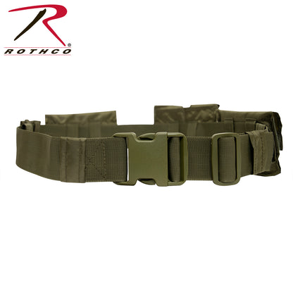 Rothco SWAT Belt Olive Drab - Adjustable Tactical Duty Belt with Removable Pouches