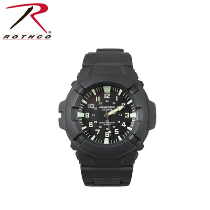 Aquaforce Combat Watch by Brand - Part 4379, Rugged Military-Style Quartz Watch with Luminous Hands and Water Resistance up to 50 meters
