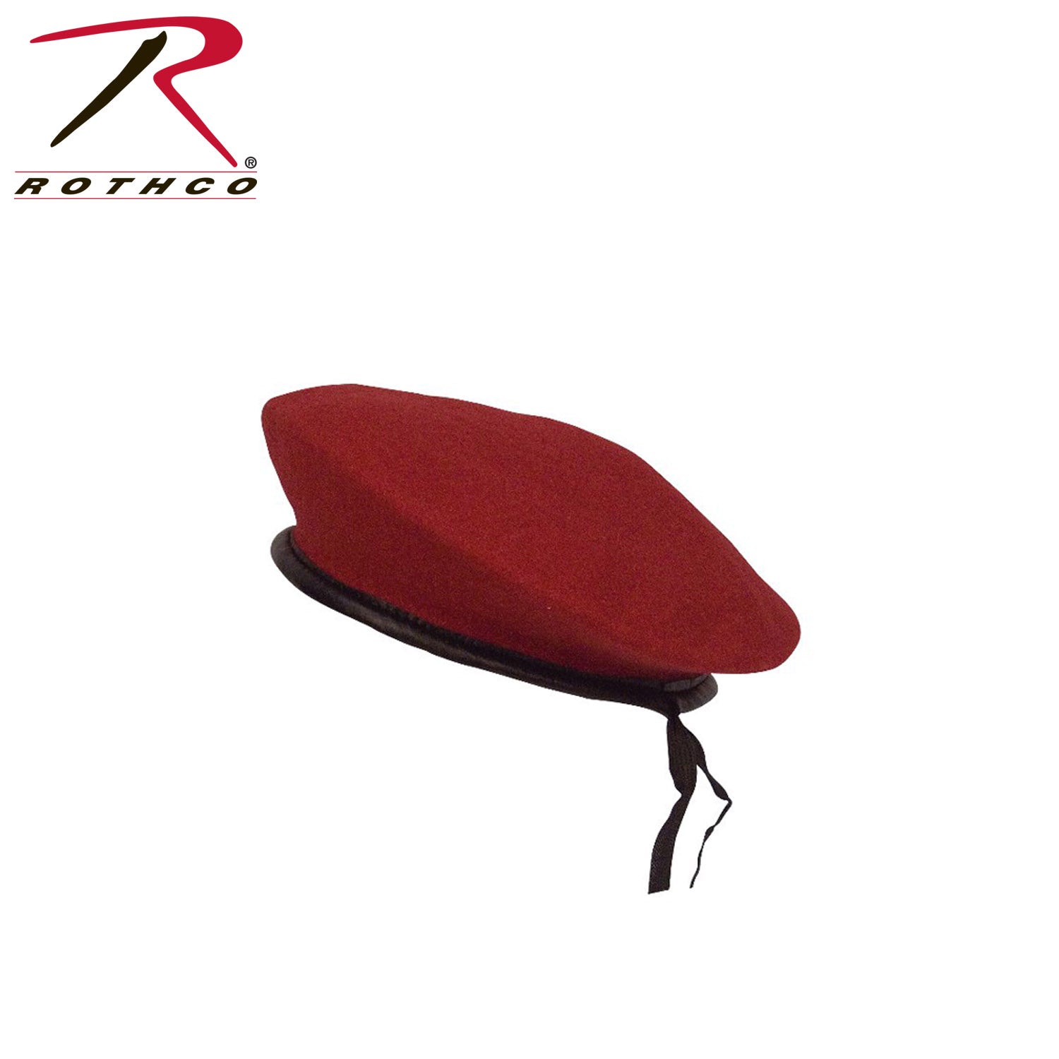 Rothco Wool Monty Beret Red Size Small – Classic Military-Inspired Headwear