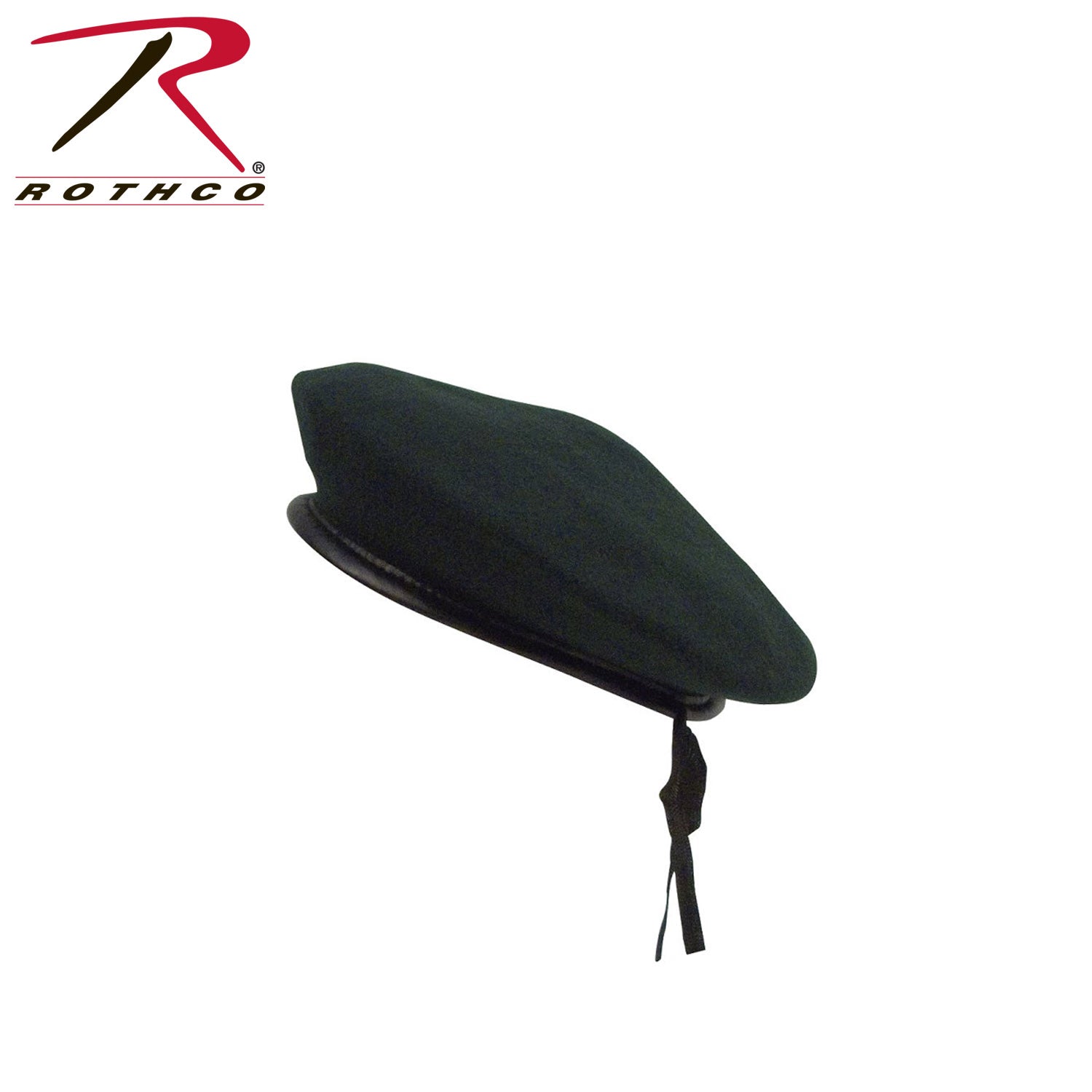 Rothco Wool Monty Beret Green Size Small – Classic Field Marshal Style with Vinyl Trim