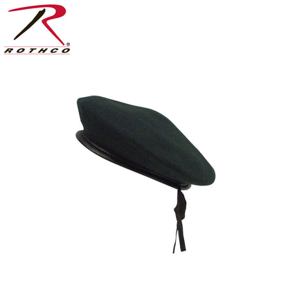 Rothco Wool Monty Beret Green Size M - Classic Military-Inspired Headwear