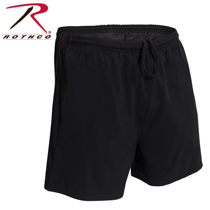 Rothco Physical Training PT Shorts Black Size Large