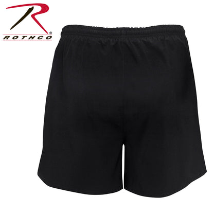 Rothco Physical Training PT Shorts Black Size XL - Durable Performance Workout Shorts
