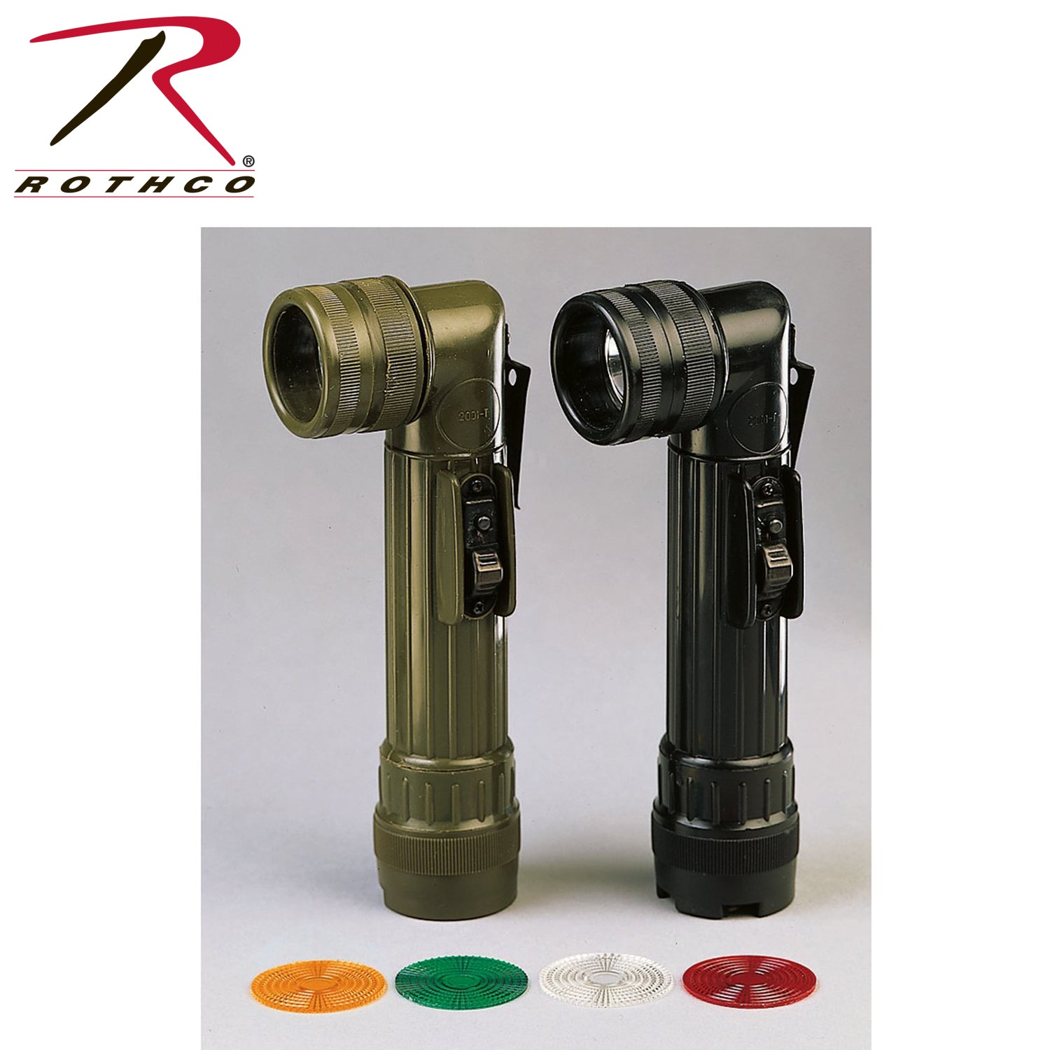 Rothco Army Style C-Cell Flashlight in Olive Drab – Tactical and Outdoor Use