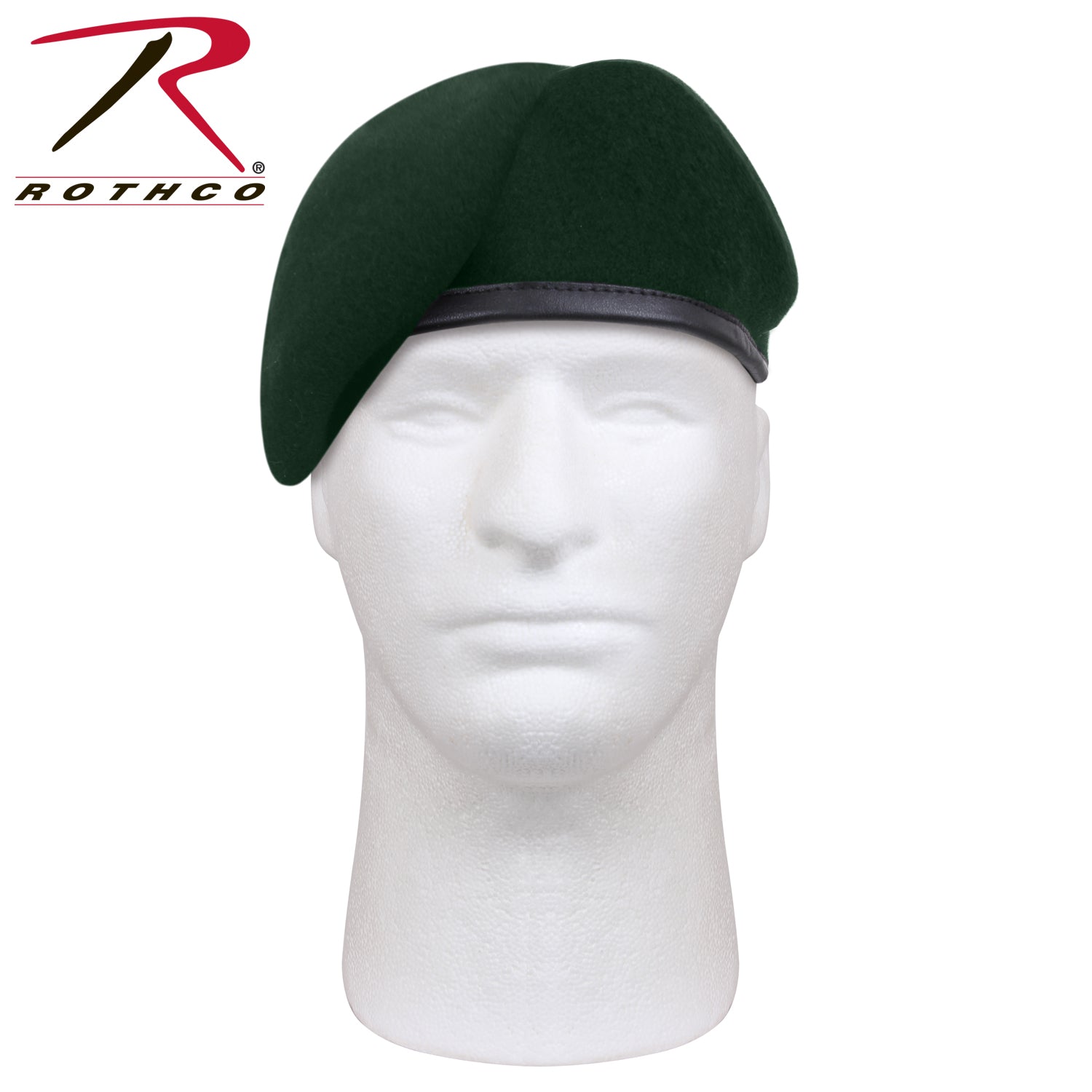 Rothco G.I. Type Inspection Ready Beret - Green, Size 7