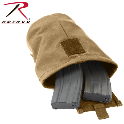Rothco MOLLE Roll-Up Utility Dump Pouch Coyote Brown – Tactical Gear Storage Solution