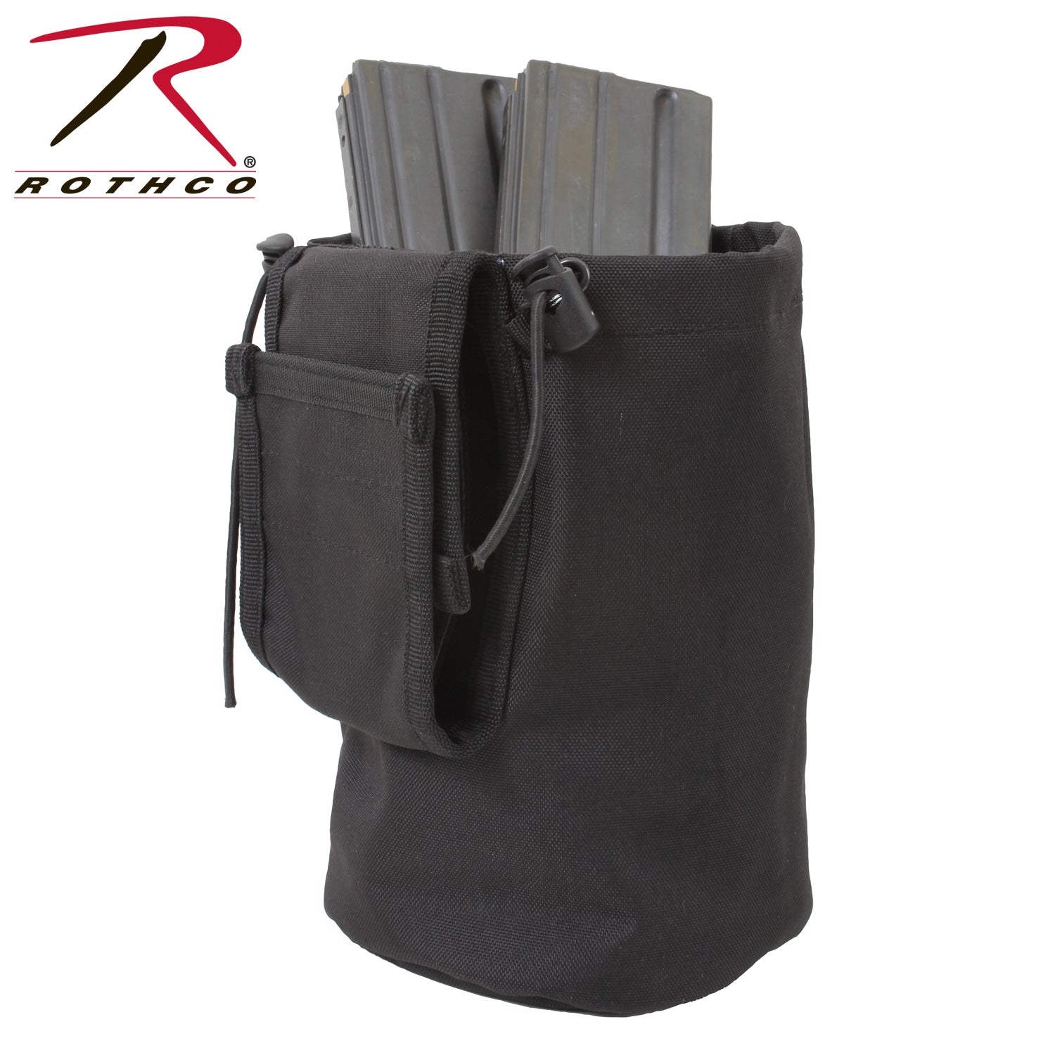 Rothco MOLLE Roll-Up Utility Dump Pouch Black Part #51007-BK